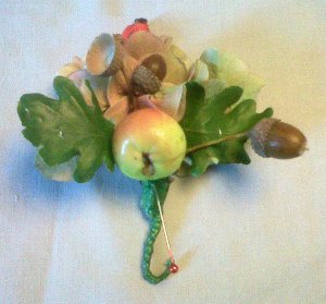 Autumn buttonhole