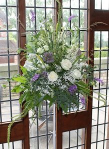 Pedestal arrangement - Margaret Fiddes